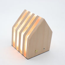 Load image into Gallery viewer, Wooden Rechargeable LED Night Light