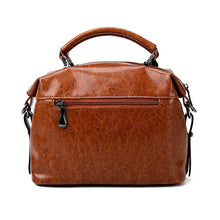 Load image into Gallery viewer, Oil-wax Leather Lady's Bag Leather Handbag Shoulder Bag