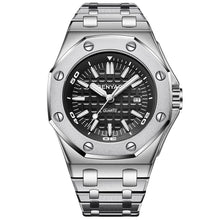 Load image into Gallery viewer, Angular Hard Air Large Steel Belt Watch