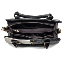 Load image into Gallery viewer, Fashion Leather Color Contrast Lady's Messenger Bag