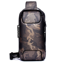 Load image into Gallery viewer, Men's Waterproof High Quality Anti-theft Chest Bag