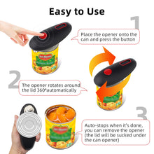 Load image into Gallery viewer, Electric Can Opener Automatic Bottle Opener Cordless