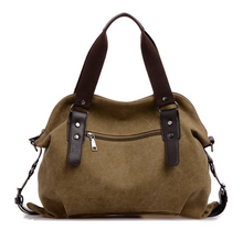 Load image into Gallery viewer, Canvas Bag Fashion Lady Shoulder Bag Graffiti Printing Bag