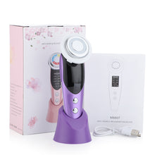Load image into Gallery viewer, 7-in-1 Facial Massager EMS Micro-current Color Light