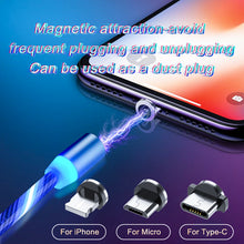 Load image into Gallery viewer, Magnetic Charging Cable Streamer Fast Charging Cable