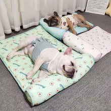 Load image into Gallery viewer, Cool Dog Mat Summer Pet Blanket Cooling Breathable Cat Bed