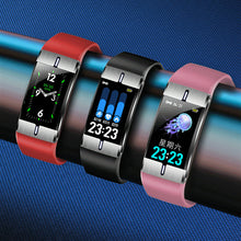 Load image into Gallery viewer, Blood Pressure Heart Rate Exercise Pedometer Smart Bracelet