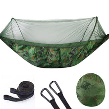 Load image into Gallery viewer, Fully Automatic Quick Opening Hammock With Mosquito Net