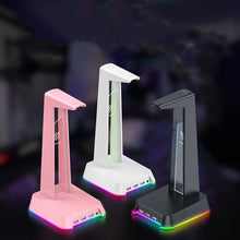 Load image into Gallery viewer, Stand Illuminated Headphone Display Stand