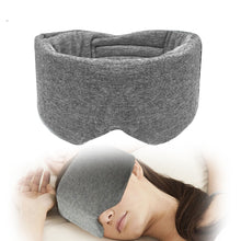 Load image into Gallery viewer, Cotton Silk Sleep Mask Blockout Eye Cover Eye Patch Women Men Soft Portable Blindfold Travel Eyepatch Sleeping Eye Mask