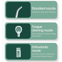 Load image into Gallery viewer, Portable Oral Irrigator Pulse Dental Water Flosser USB Rechargeable Water Jet 280ml Water Tank Waterproof Teeth Cleaner