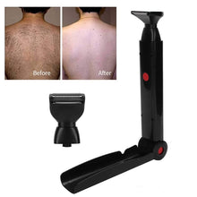 Load image into Gallery viewer, Electric Back Shaver 2 In 1 Facial Hair Trimmer Razor