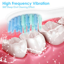 Load image into Gallery viewer, 2 Heads Sonic Electric Toothbrush Teeth Clean Tool