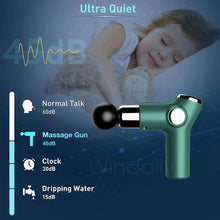 Load image into Gallery viewer, Mini LCD Massage Gun 32 Speed Touch Screen Deep Tissue Percussion Muscle Mini Massager Fascial Gun For Pain Relief Body Massage