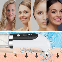 Load image into Gallery viewer, Electric Small Bubble Blackhead Remover USB Rechargeable Water Cycle Pore Acne Pimple Removal Vacuum Suction Facial Cleaner Tool