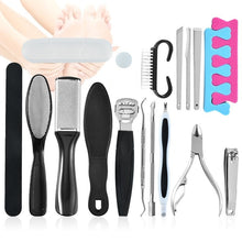 Load image into Gallery viewer, 18 in 1 Professional Foot Care Kit Pedicure Tools Set