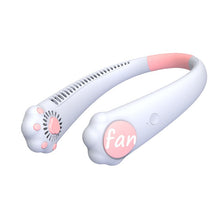 Load image into Gallery viewer, Portable Sports Mini Neck Leafless Fan