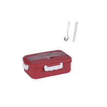 Load image into Gallery viewer, 1000ml 3-Grids Lunch Box Food Container With Chopsticks