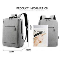 Load image into Gallery viewer, Multifunctional Man Backpack Waterproof Nylon Bag Large Capacity USB