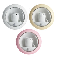 Load image into Gallery viewer, LED Night Light with Motion Sensor Cute Cat Home Decoration