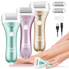 Load image into Gallery viewer, Charged Electric Foot File for Heels Grinding Pedicure Tools