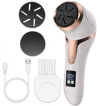 Load image into Gallery viewer, Rechargeable Electric Foot Rasp USB Pedicure Foot Sander