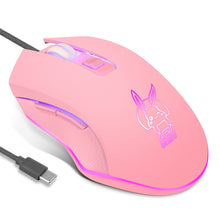 Load image into Gallery viewer, 2400dpi LED Dimmable Wired Mouse for Computer Gamer
