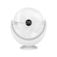 Load image into Gallery viewer, Portable 3-Speed Adjustable Crescent Fan For Desktop Office