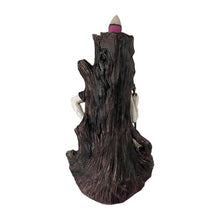Load image into Gallery viewer, Waterfall Incense Burner Backflow Creative Skeleton Resin