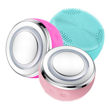 Load image into Gallery viewer, Light Face Massager Waterproof Electric Facial Cleanser