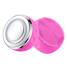 Load image into Gallery viewer, Light Face Massager Waterproof Electric Facial Cleanser