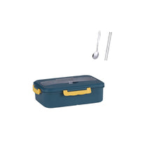 Load image into Gallery viewer, 1000ml 3-Grids Lunch Box Food Container With Chopsticks
