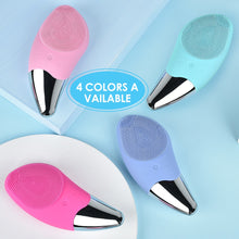 Load image into Gallery viewer, Mini Electric Facial Cleansing Brush Face Cleaner