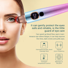 Load image into Gallery viewer, Eye Massager Portable Heating Vibration Eye Care Device