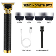 Load image into Gallery viewer, Electric Hair Trimmer for Men Professional Hair Cutting Man Shaver Beard Barber Home Steel Hair Clipper Haircut Machine