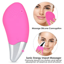 Load image into Gallery viewer, Mini Electric Facial Cleansing Brush Face Cleaner