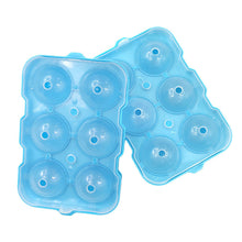 Load image into Gallery viewer, Round Ice Cube Mold Ice Ball Maker With 6 Grids For Kitchen