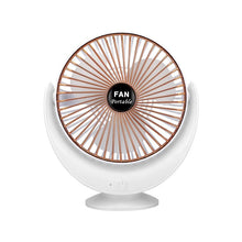 Load image into Gallery viewer, Portable 3-Speed Adjustable Crescent Fan For Desktop Office