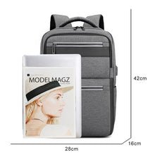 Load image into Gallery viewer, Mens Multifunctional Waterproof Backpacks USB Charging