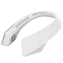 Load image into Gallery viewer, USB Rechargeable Sports Leafless Hanging Neck Fan