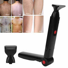 Load image into Gallery viewer, Electric Back Shaver 2 In 1 Facial Hair Trimmer Razor