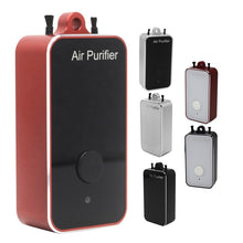 Load image into Gallery viewer, Mini Portable 250MAH Battery Negative Ion Air Purifier