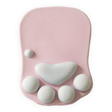 Load image into Gallery viewer, 3D Cat Paw Mouse Pad Cute Wrist Rest Support