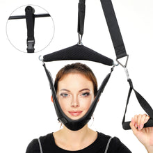 Load image into Gallery viewer, Neck Cervical Traction Belt Adjustable Back Head Massager