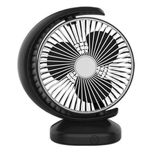 Load image into Gallery viewer, 3 Blade USB Rechargeable Portable Desktop Air Cooling Fan