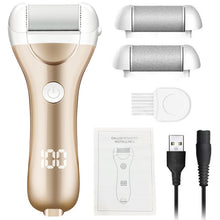 Load image into Gallery viewer, Charged Electric Foot File for Heels Grinding Pedicure Tools