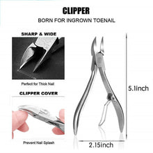 Load image into Gallery viewer, Professional Pedicure Tools Ingrown Toenail Tools Kit