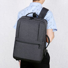 Load image into Gallery viewer, Mens Multifunctional Casual Oxford Cloth Notebook Backpack