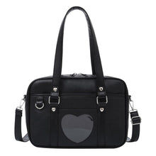 Load image into Gallery viewer, Fashion PU Leather Heart Shape Shoulder Messenger Bag