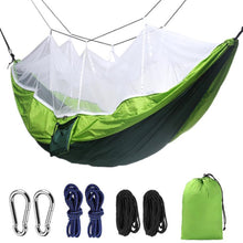 Load image into Gallery viewer, 1-2 Person Outdoor Mosquito Net Camping Hammock